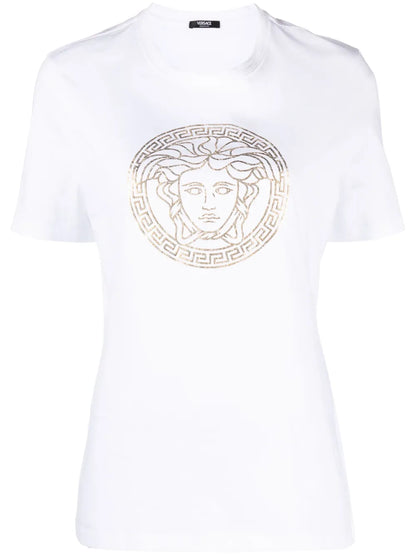Medusa Head-Print Cotton T-Shirt