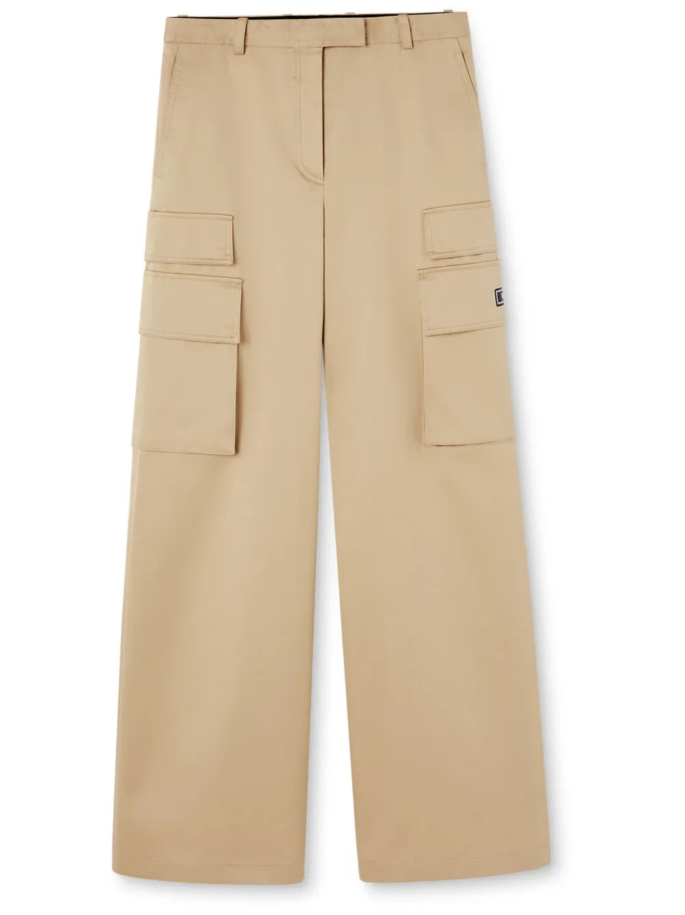 High-Waist Wide-Leg Trousers