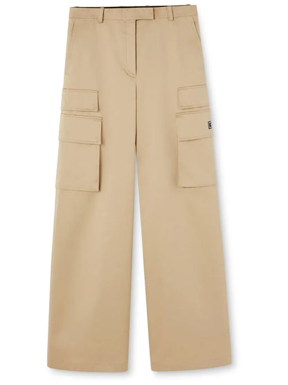 High-Waist Wide-Leg Trousers