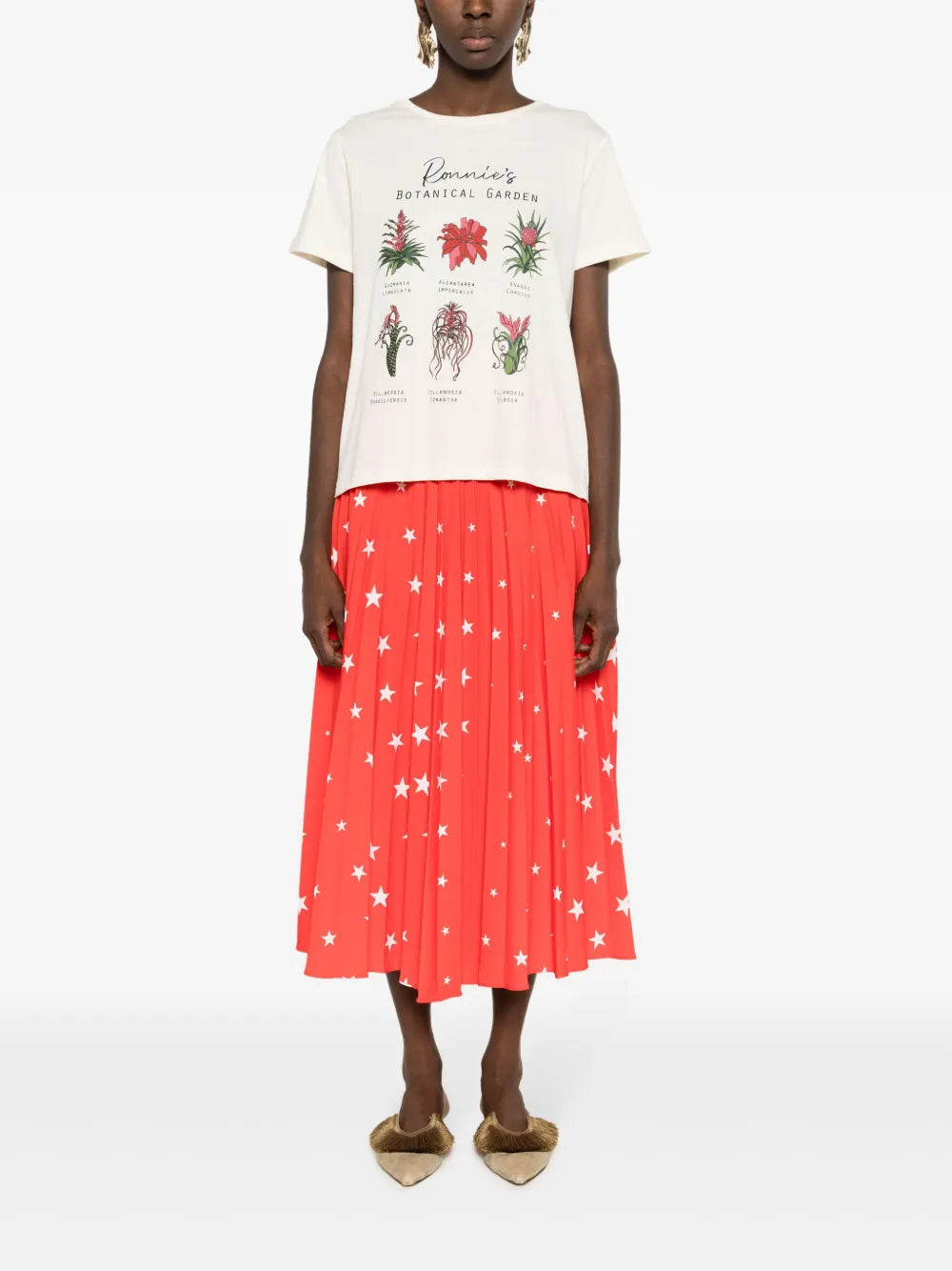 Ronnie'S Botanical Garden Cotton T-Shirt