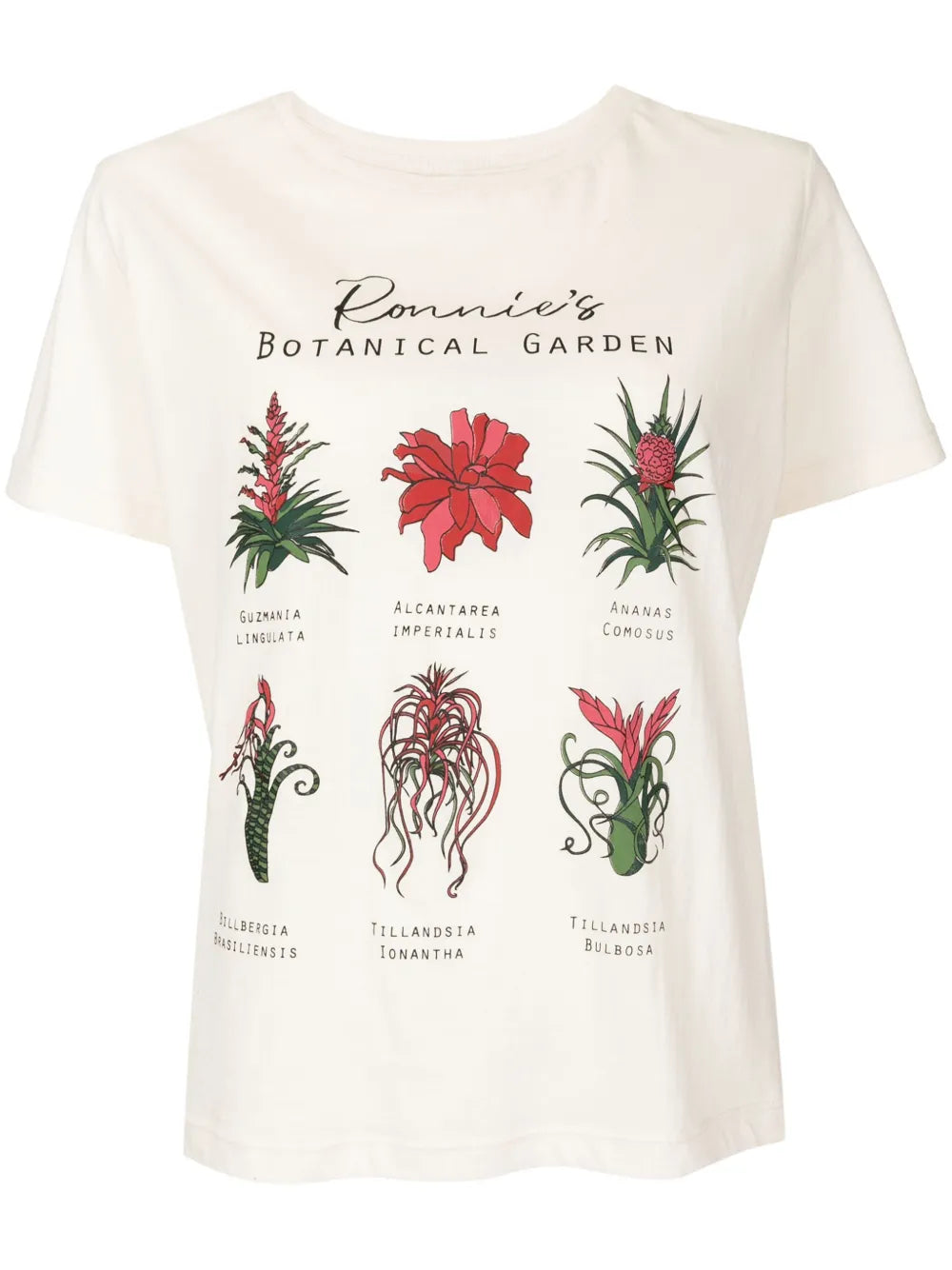 Ronnie'S Botanical Garden Cotton T-Shirt