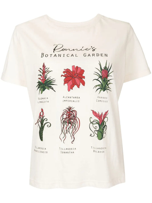 Ronnie'S Botanical Garden Cotton T-Shirt