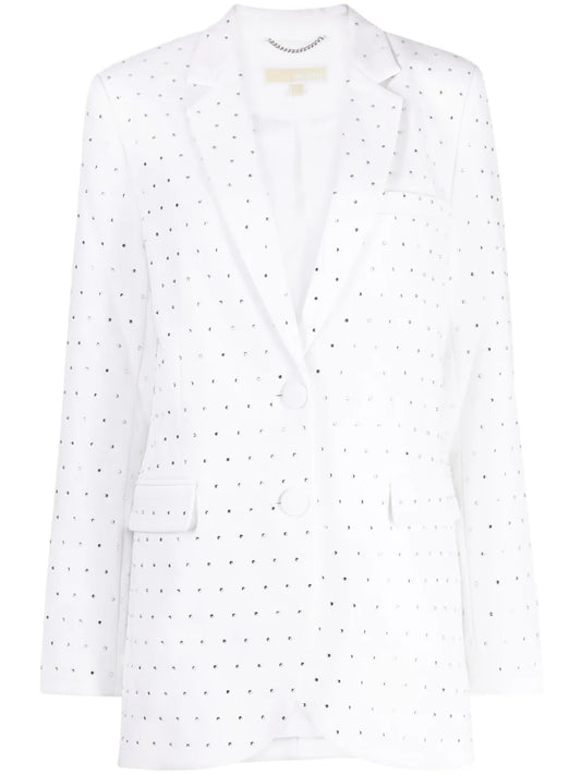 Mensy Crystal-Embellished Blazer