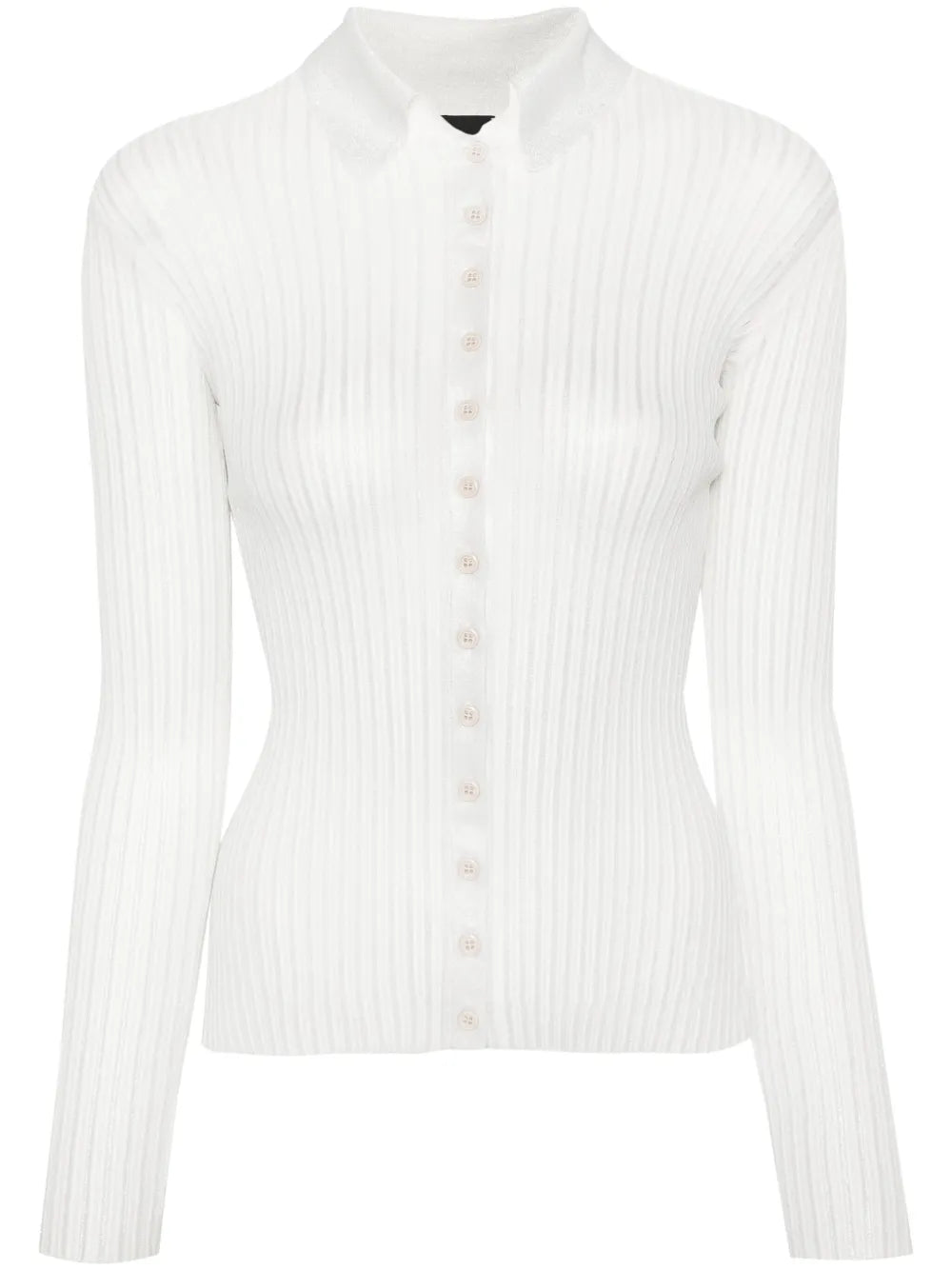Button-Up Knitted Top