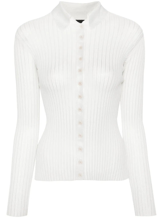 Button-Up Knitted Top