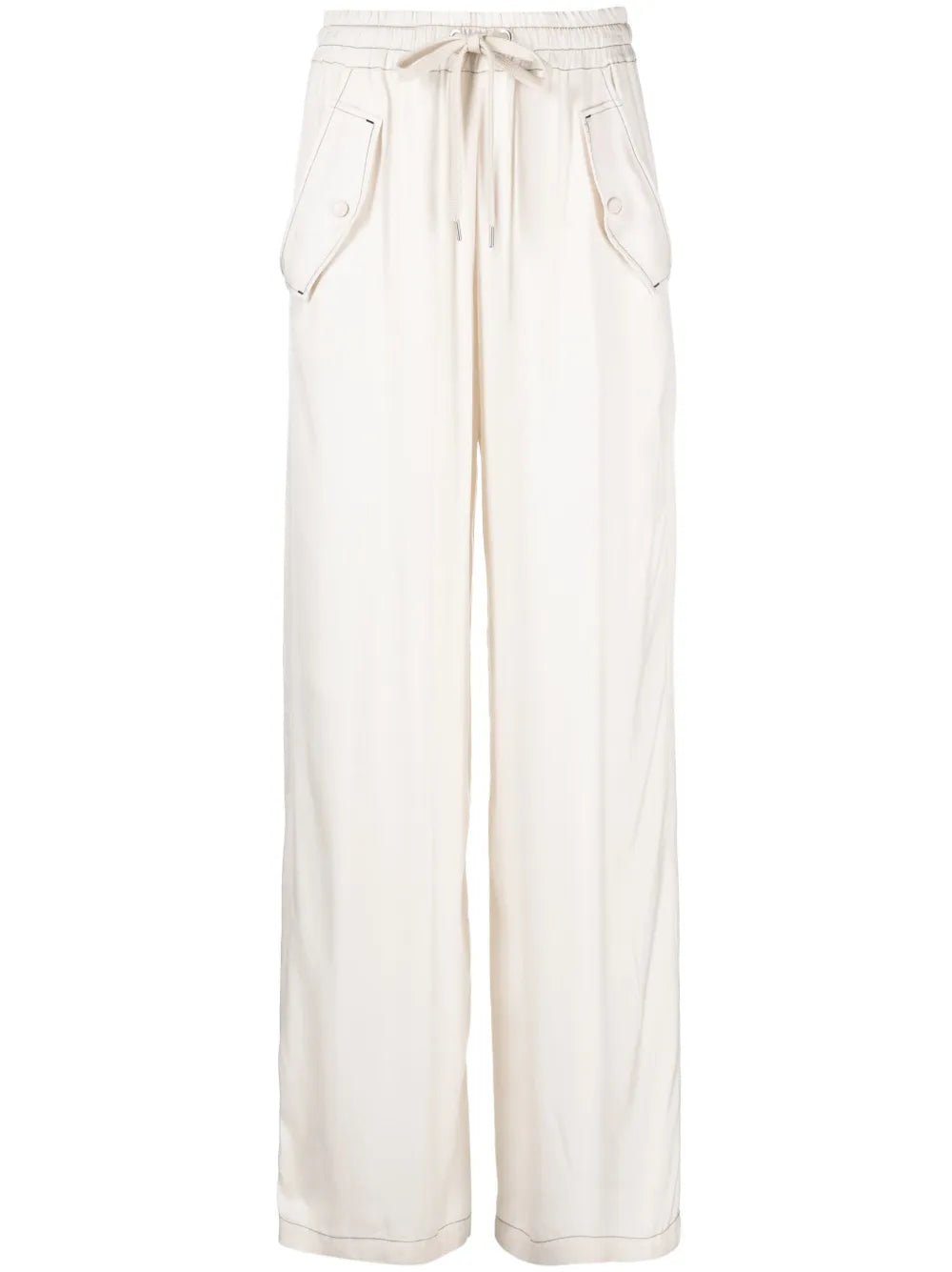 Perdono Mid-Rise Palazzo Pants
