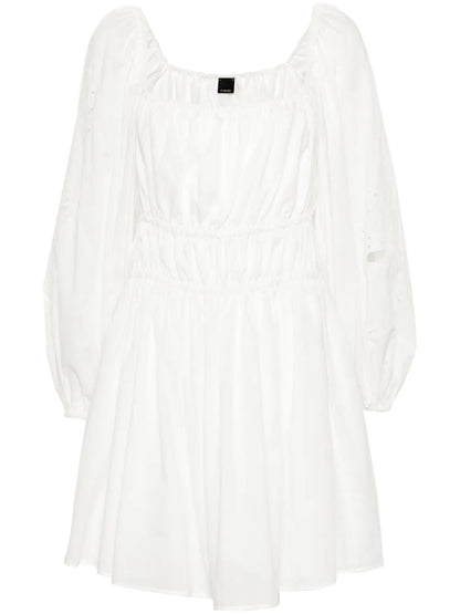 Broderie Anglaise Mini Dress
