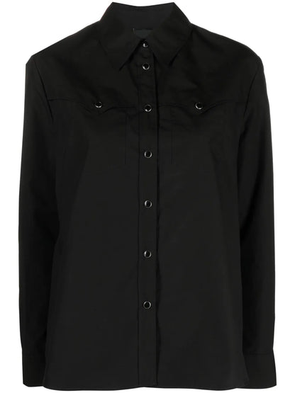 Western-Stitched Cotton Shirt