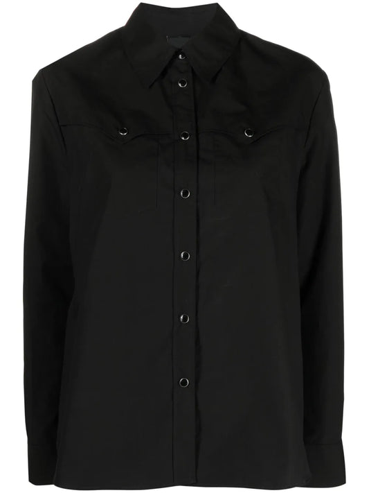 Western-Stitched Cotton Shirt