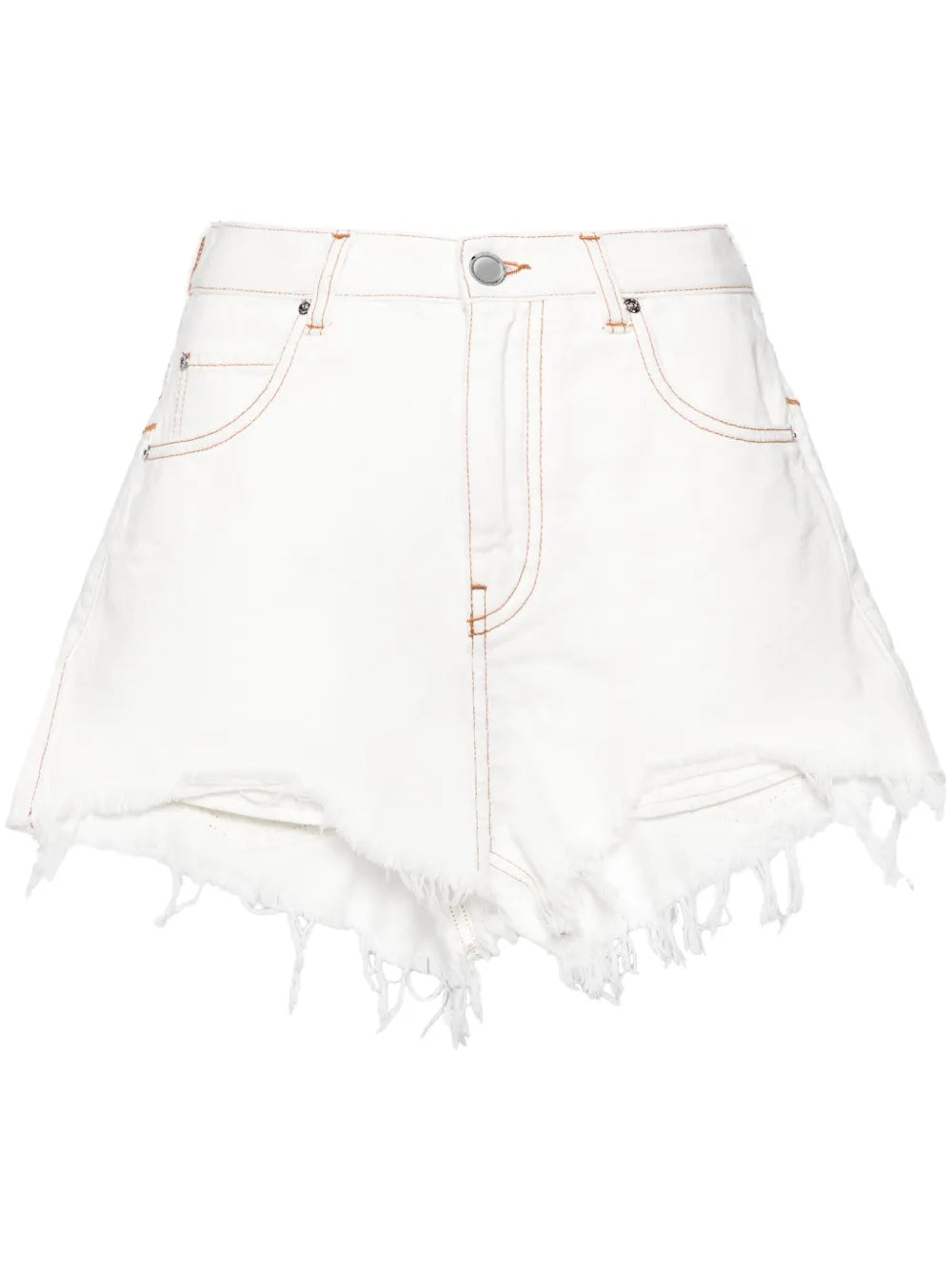 Honey Frayed Denim Shorts