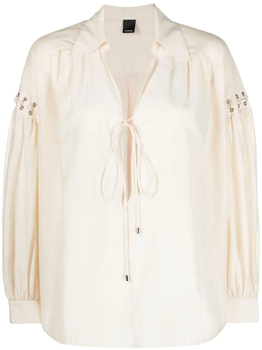 Ring-Findings Detailed Poplin Tunic