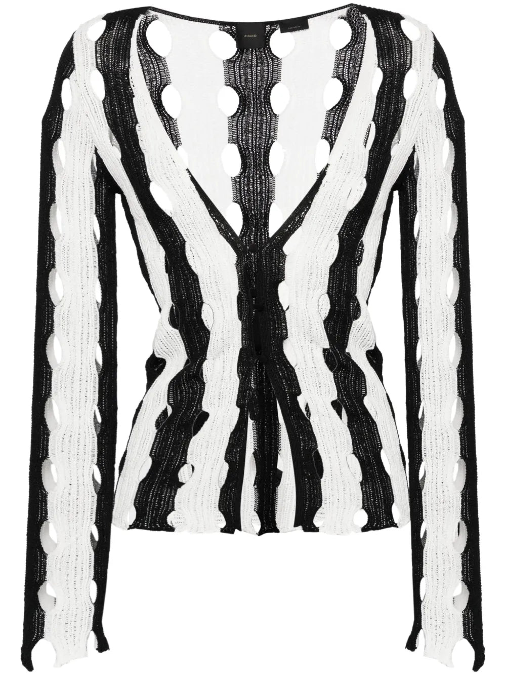 Havana Cut-Out Cardigan