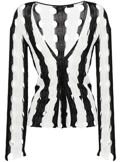 Havana Cut-Out Cardigan