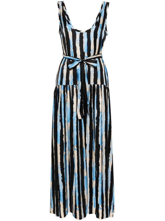 Once Striped Maxi Dress