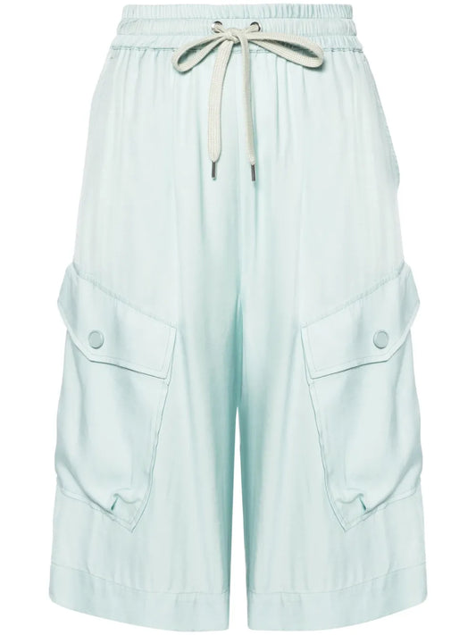 Knee-Length Cargo Shorts