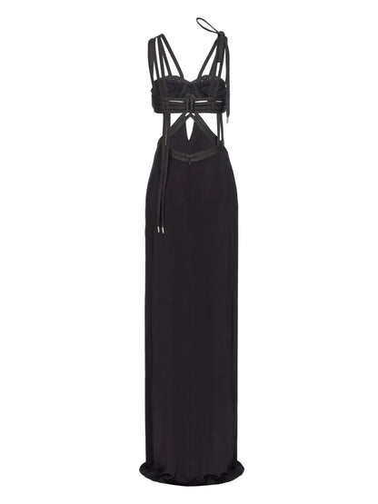 Cut-Out Detailing Maxi Dress
