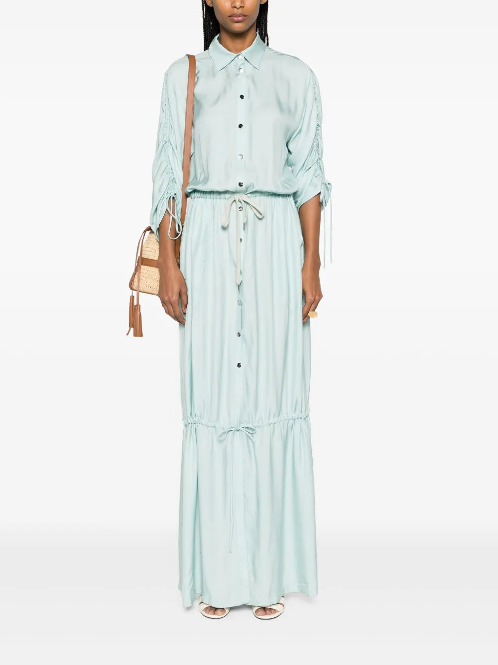 Belfagor Drawstring Maxi Dress