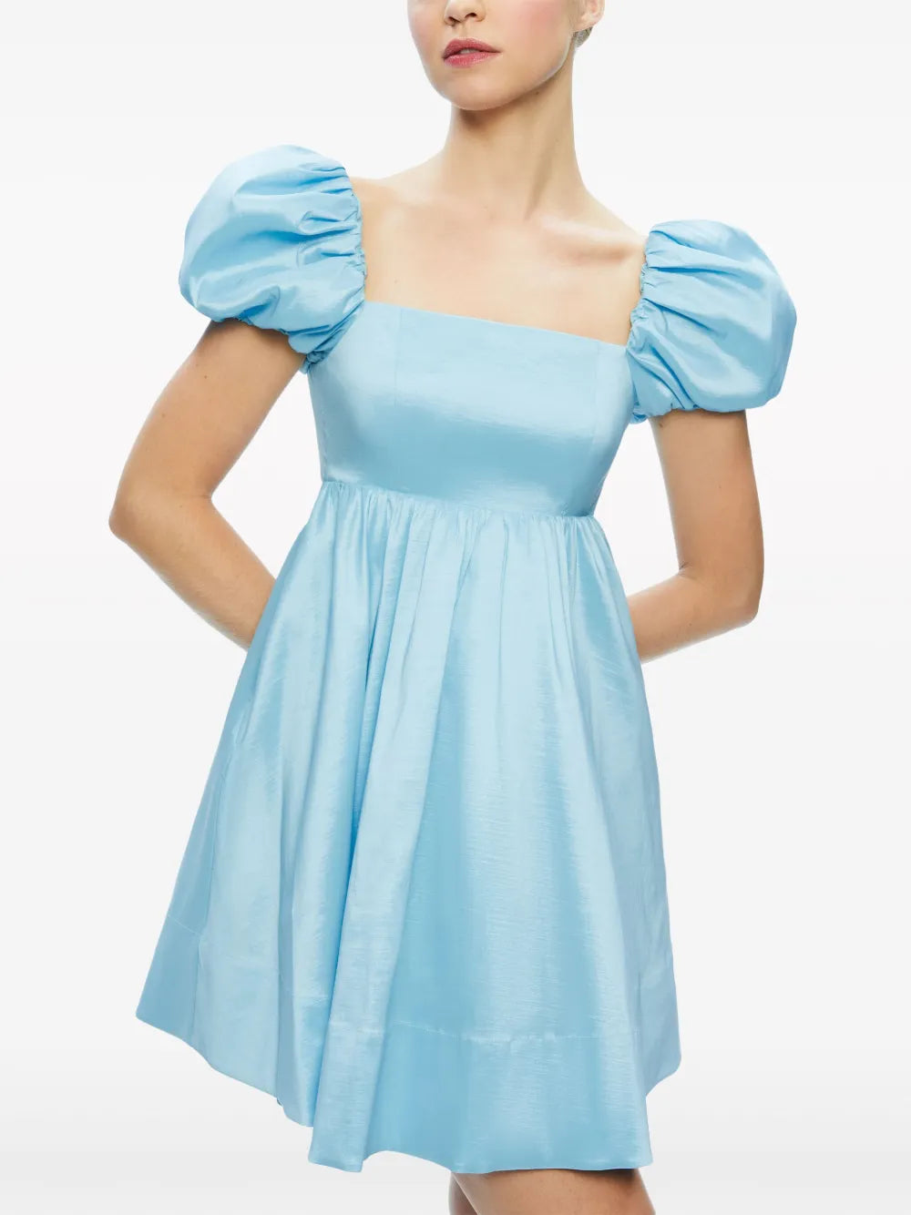 Sharilyn Puff-Sleeves Minidress