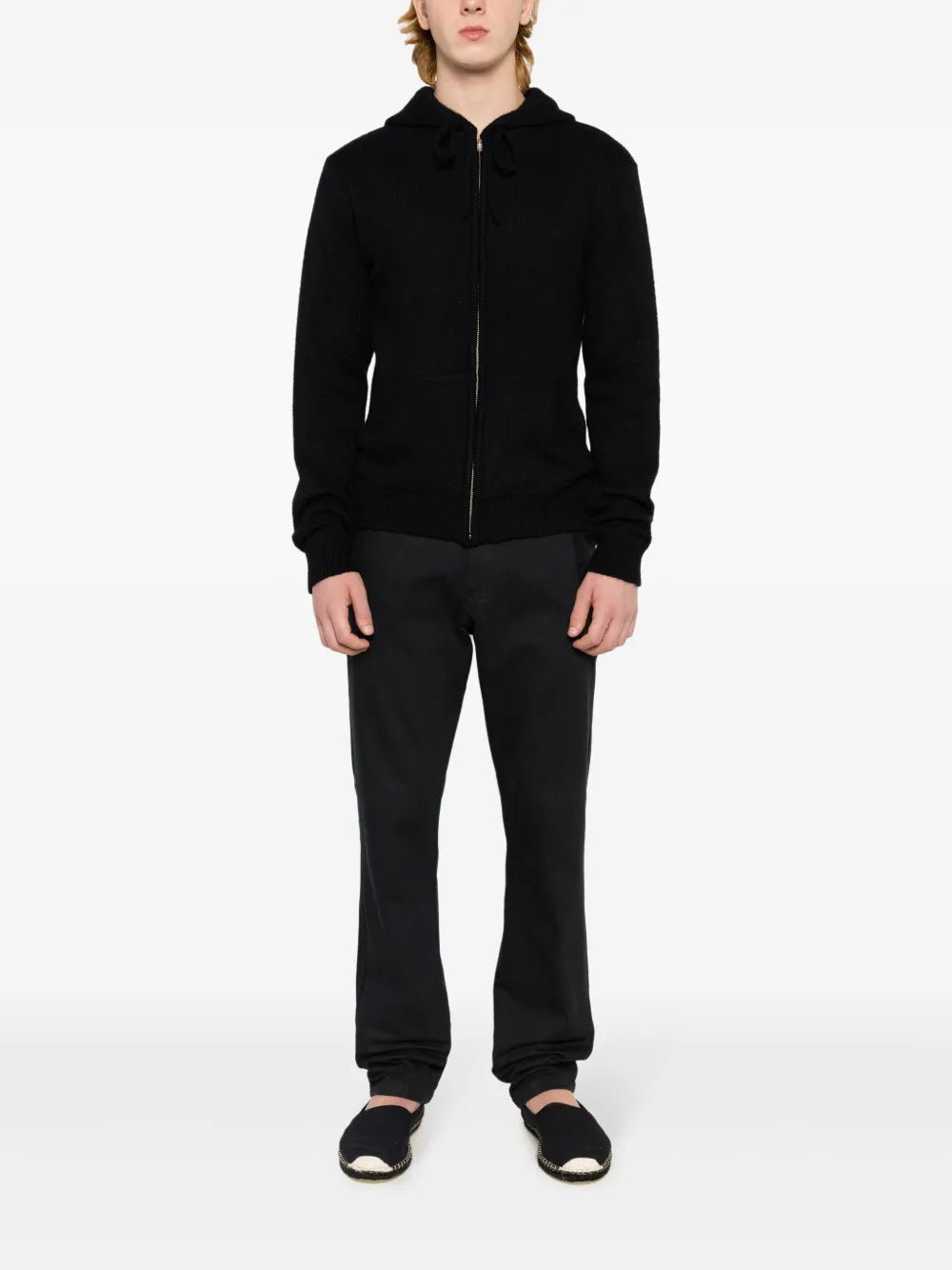 Globe Hooded Cardigan