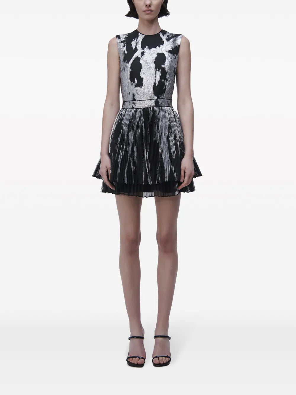 Selkie Round-Neck Minidress