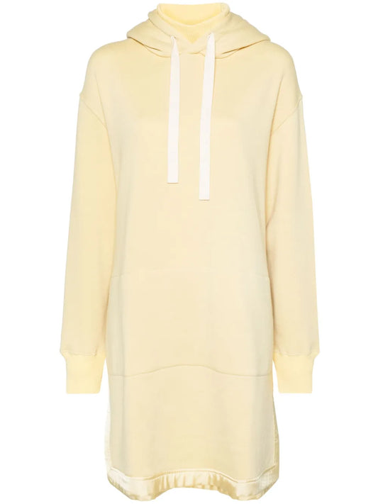 Side-Slits Knitted Hoodie