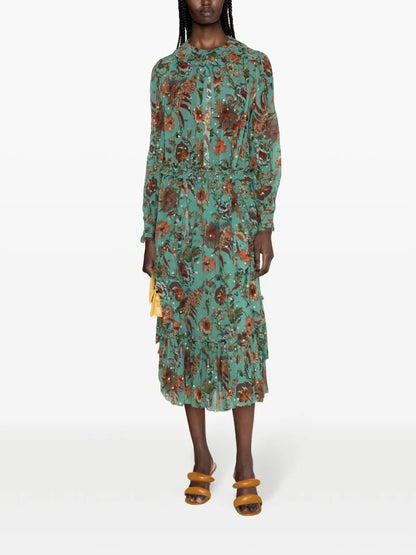 Pippa Floral-Print Blouse