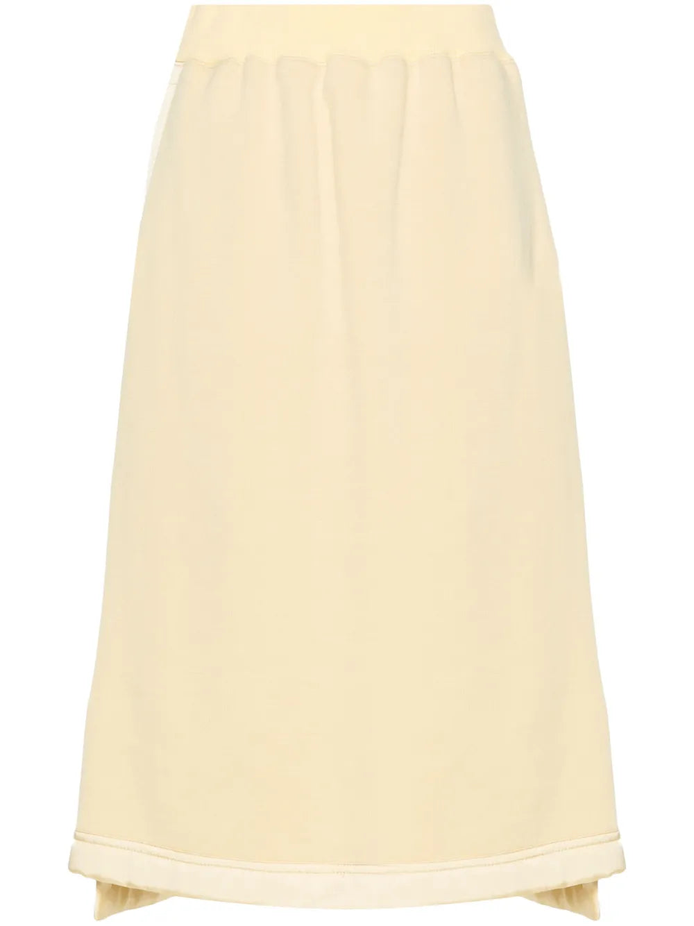 Virgin Wool-Blend Midi Skirt