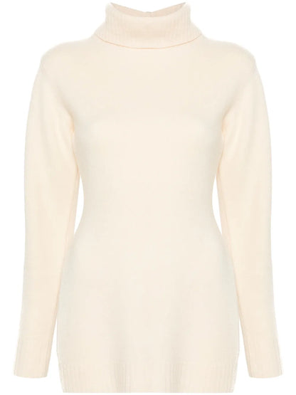 Roll-Neck Wool Jumper