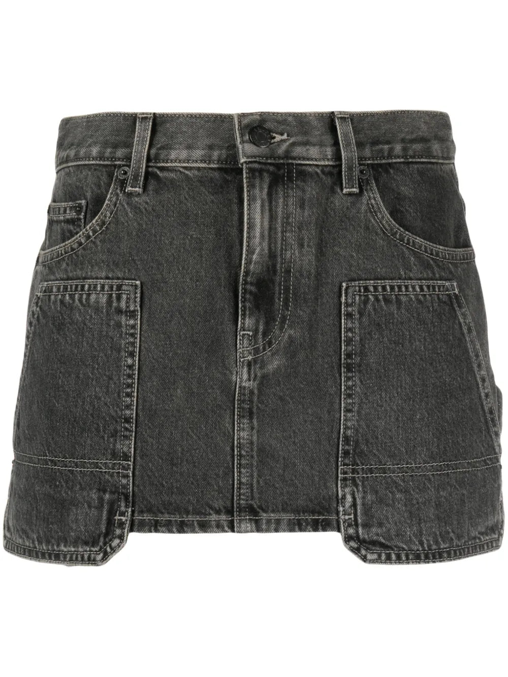 Carpenter Denim Miniskirt