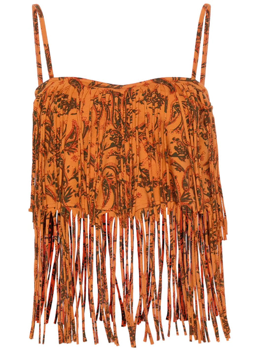 Monsoon Paisley-Print Top