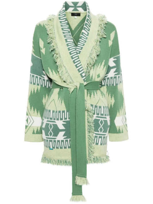 Icon Cashmere Belted Cardigan
