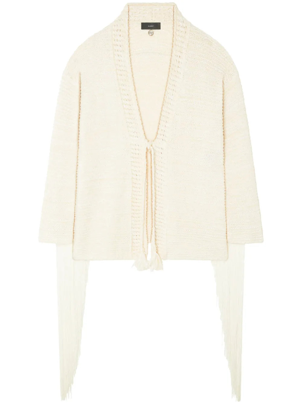 Bright Hues Fringed Cardigan