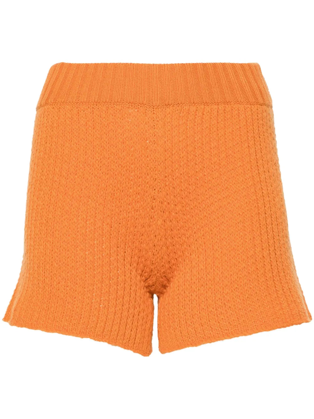 Finest Ribbed-Knit Shorts