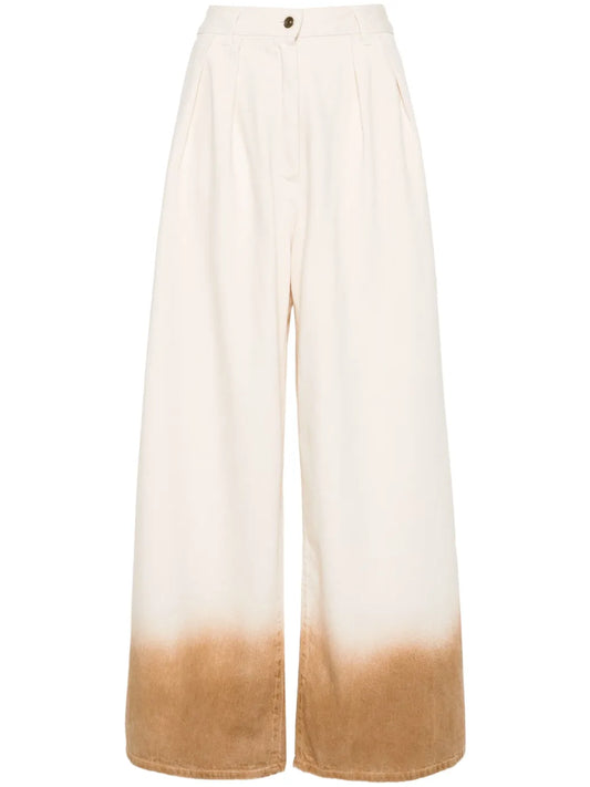 Bright Hues Wide-Leg Jeans