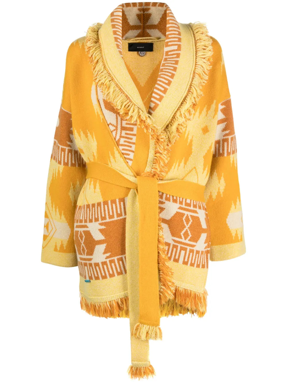 Icon Jacquard Cashmere Cardigan