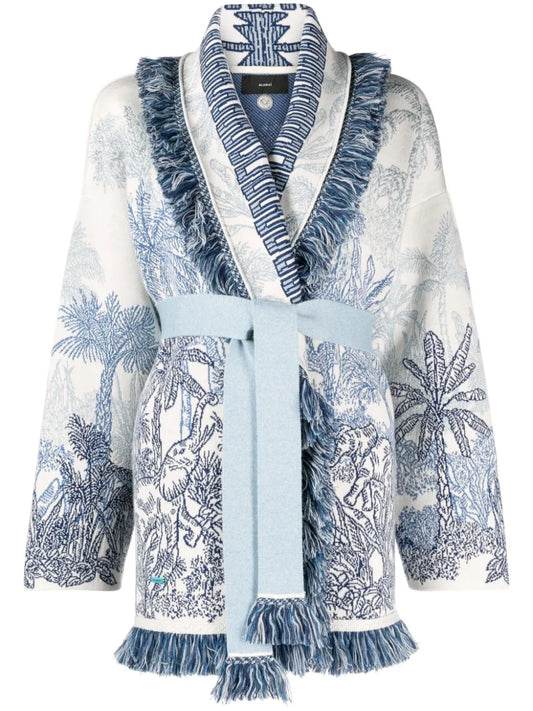 Icon Jacquard Cardigan
