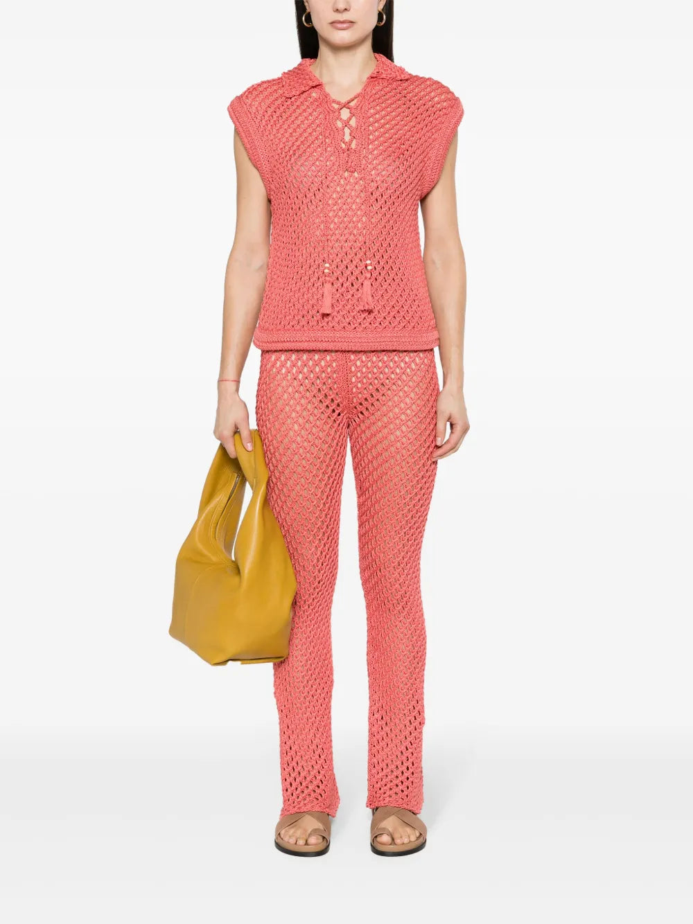 A Love Letter To India Macramé Trousers