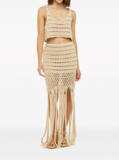 A Love Letter To India Crochet Skirt