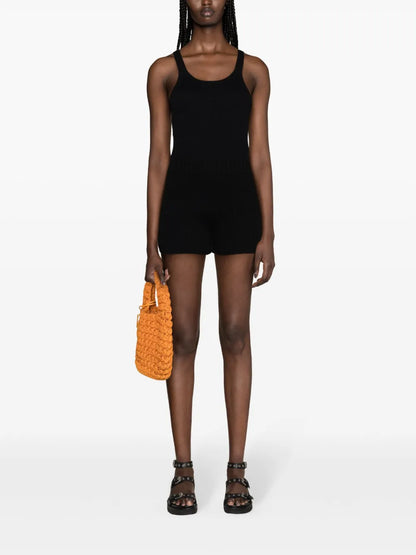 Cashmere-Blend Knitted Shorts