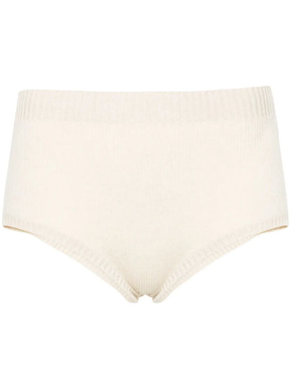 Finest High-Waist Ribbed Shorts