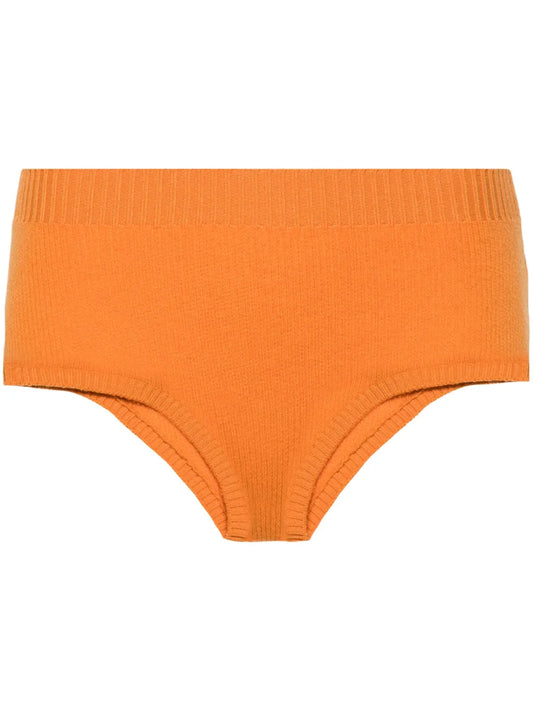 Finest High-Waist Ribbed Shorts