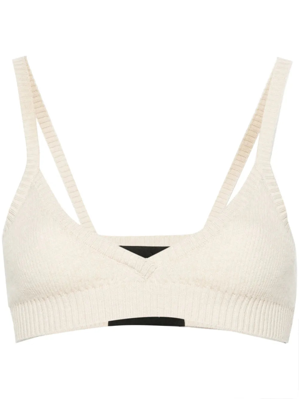 Ribbed Triangle Bralette