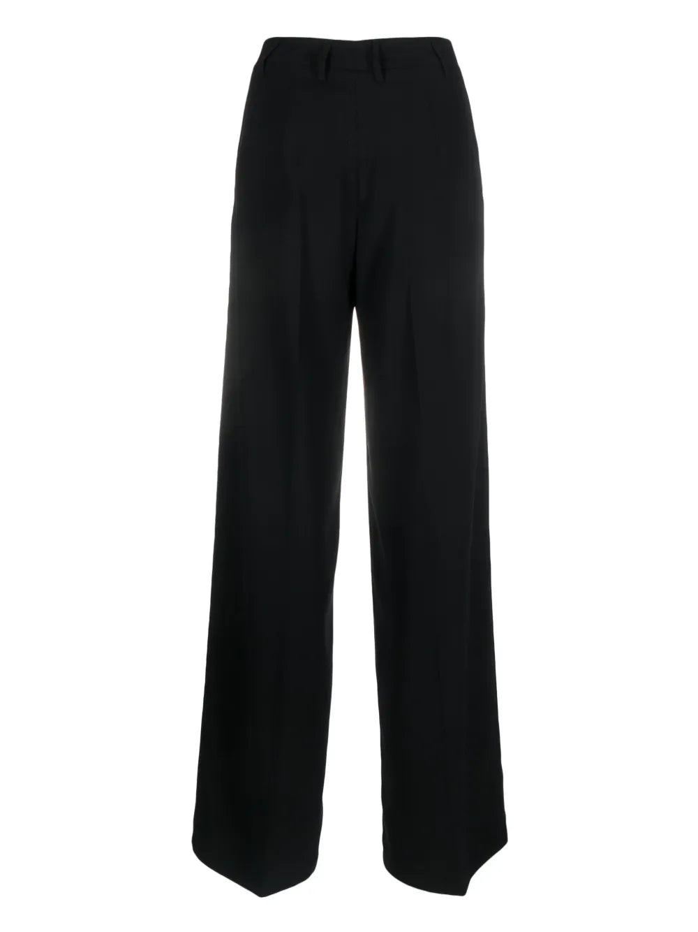 High-Waisted Straight-Leg Trousers