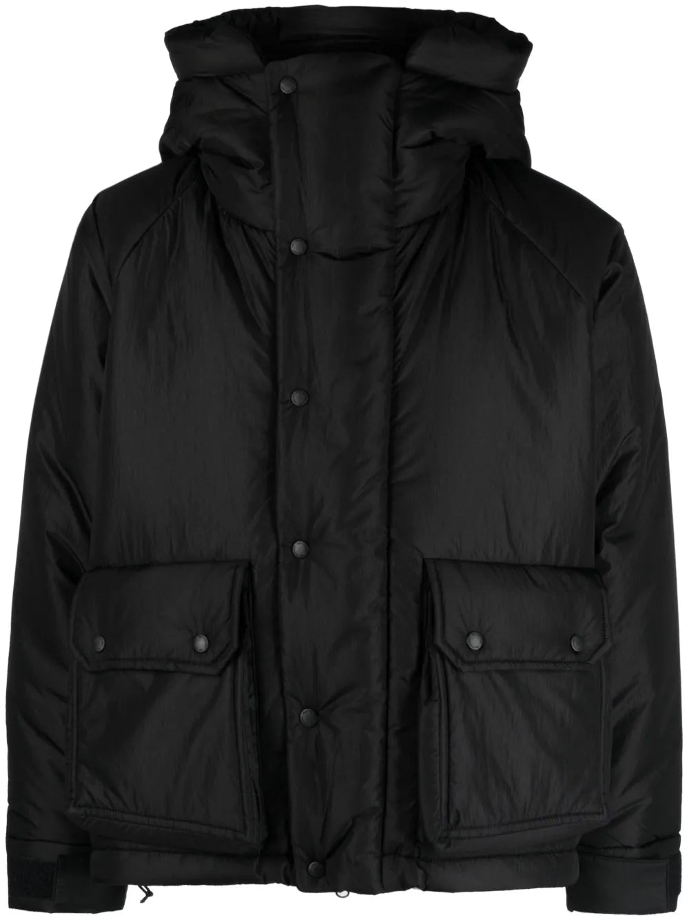 Logo-Print Padded Jacket