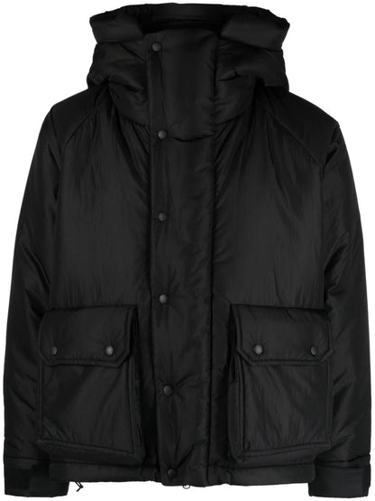 Logo-Print Padded Jacket