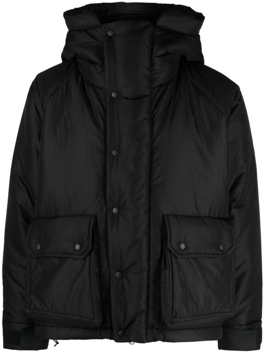 Logo-Print Padded Jacket