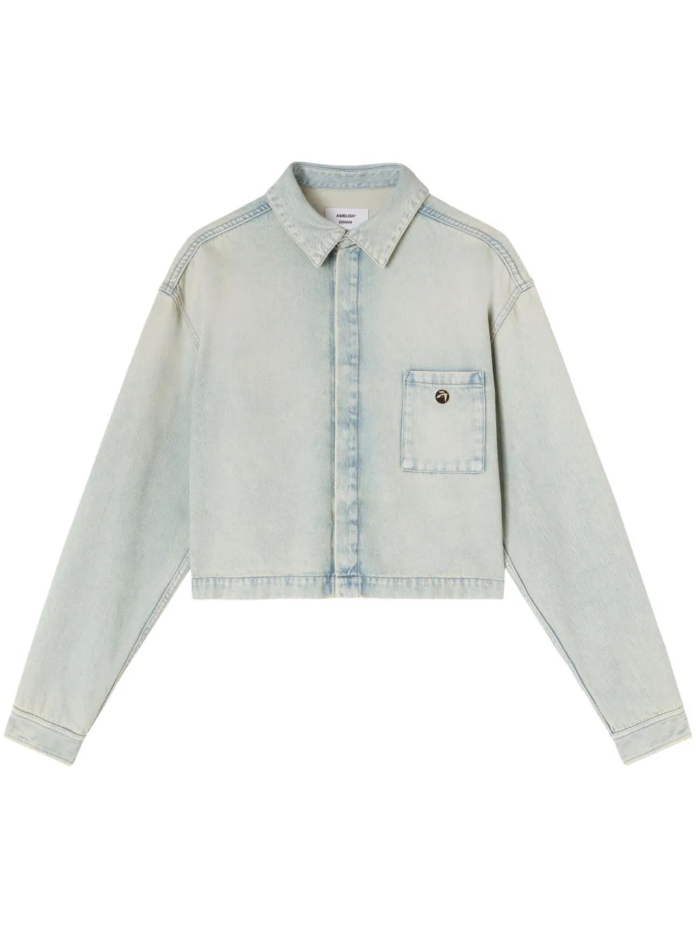 Logo-Appliqué Denim Jacket