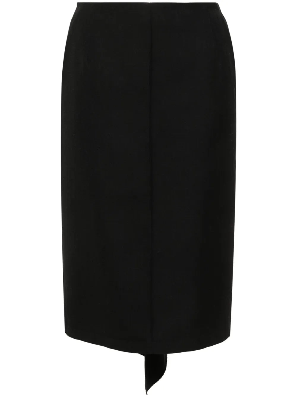 Ruffle-Detail Pencil Skirt