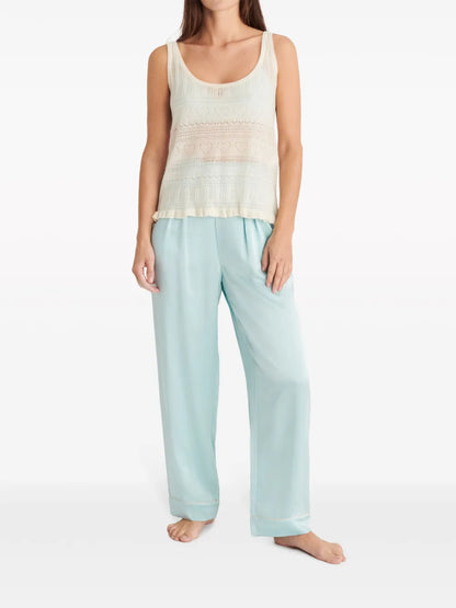 Irène Lace Cashmere Tank Top