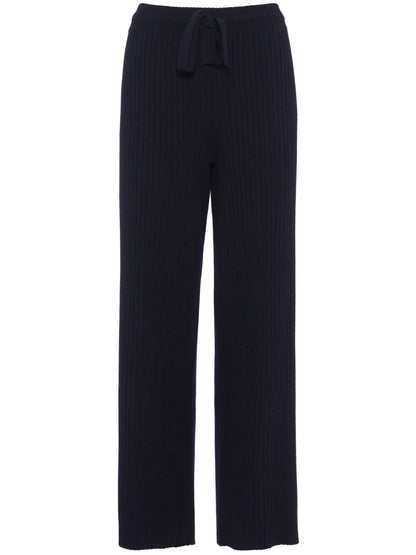 Rieur Ribbed-Knit Trousers